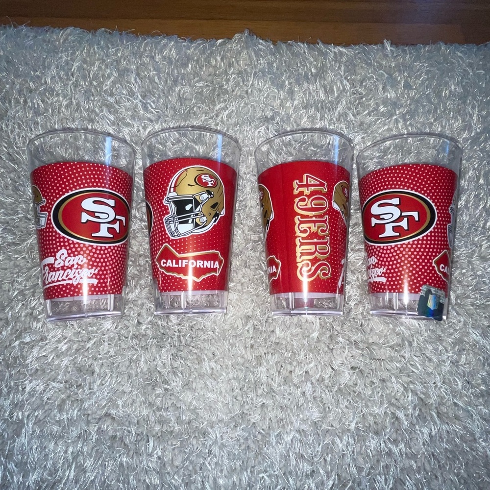 NFL San Francisco 49ers 4pc Tumbler